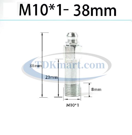 Vú bơm mỡ dài M10x1-38