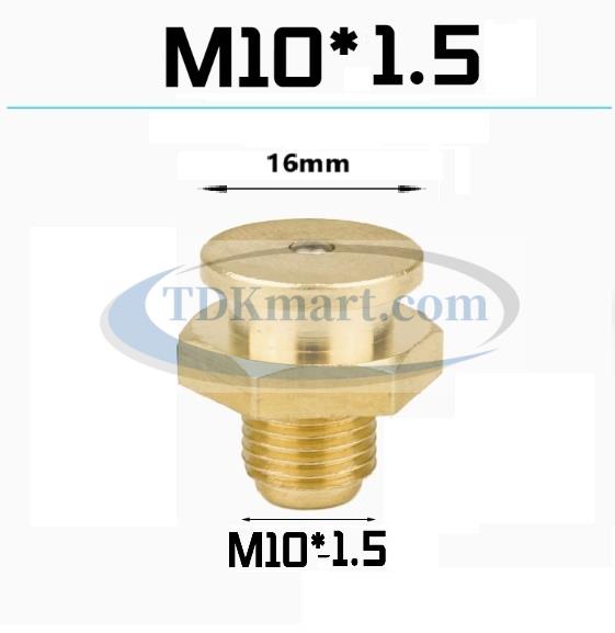 Vú mỡ nút đồng M10x1.5 (16)