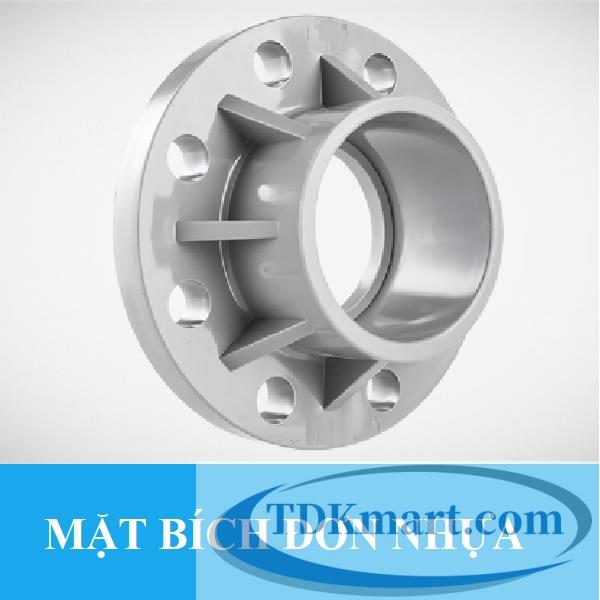 Giá mặt bích đơn nhựa uPVC