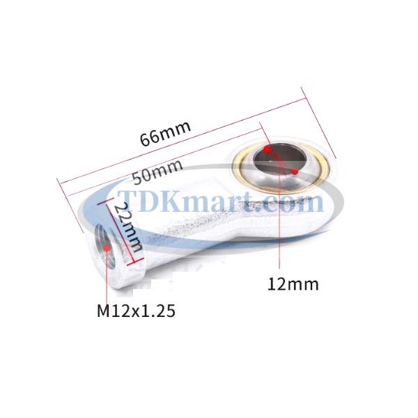 Đầu nối với ty xi lanh khí nén mắc trâu SI