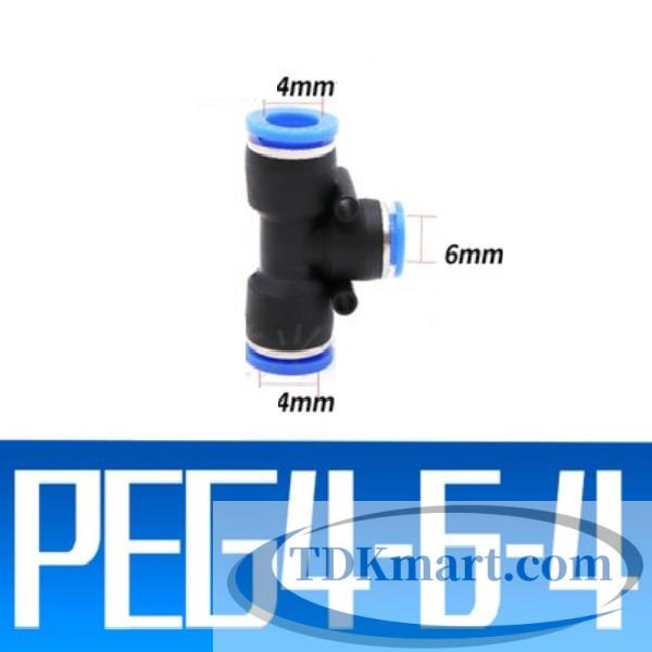 Đầu nối nhanh chữ T 4-6–4