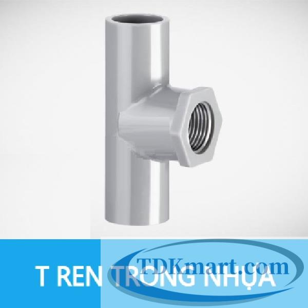 Giá Nối chữ T ren trong nhựa uPVC