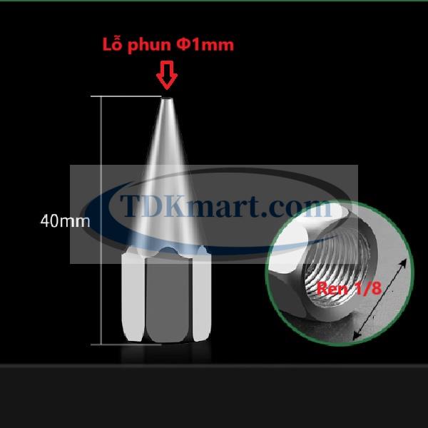 Đầu bơm mỡ nhọn