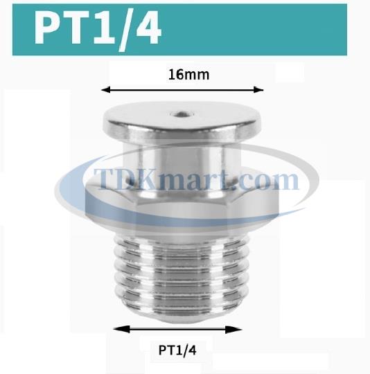 Vú mỡ nút Inox 304 PT1/4-19 (16)