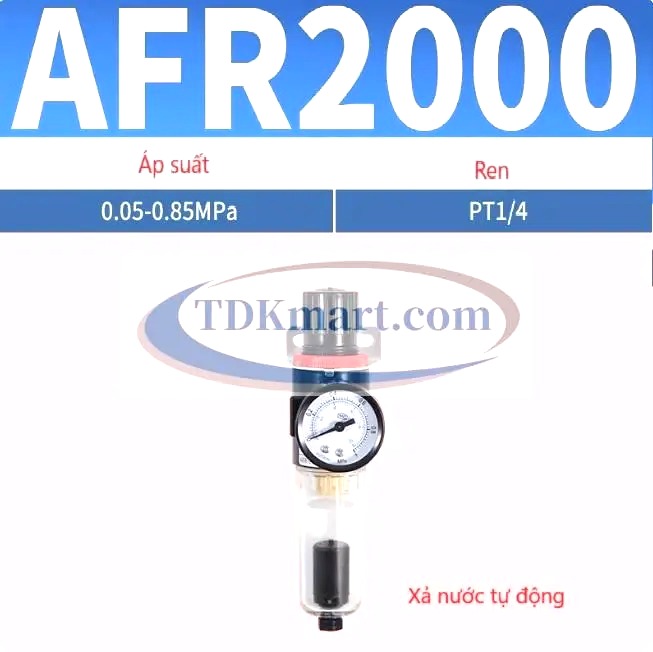 Bộ lọc đơn khí nén xả tự động AFR2000-DA