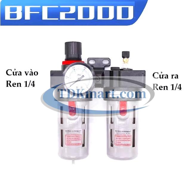 Bộ lọc đôi khí nén BFC2000