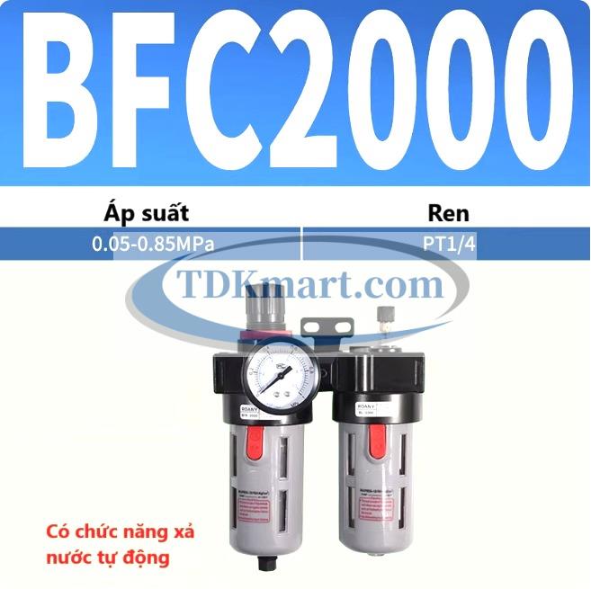 Bộ lọc đôi khí nén xả tự động BFC2000-A