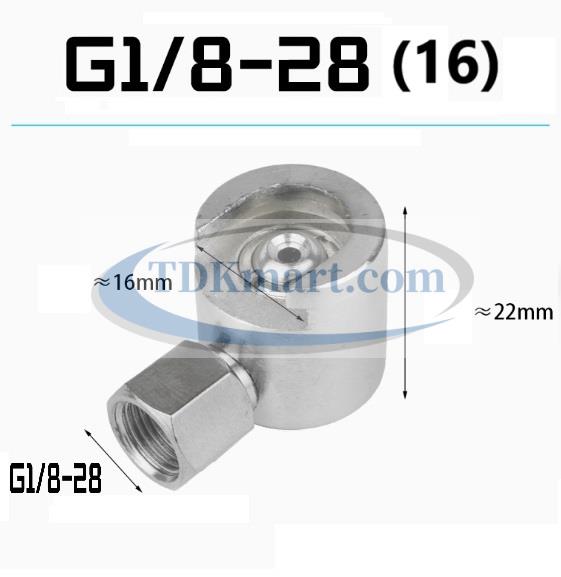 Đầu bơm mỡ móc 16