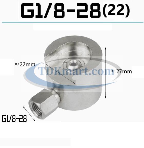 Đầu bơm mỡ móc 22