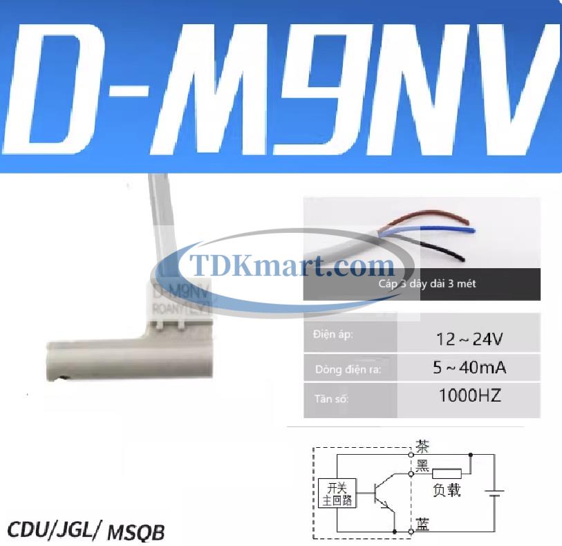Cảm biến từ xi lanh khí nén D-M9NV