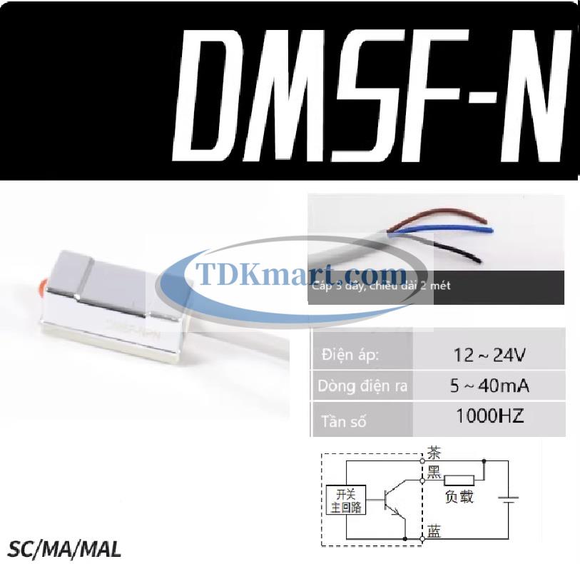 Cảm biến từ xi lanh khí nén DMSF-N