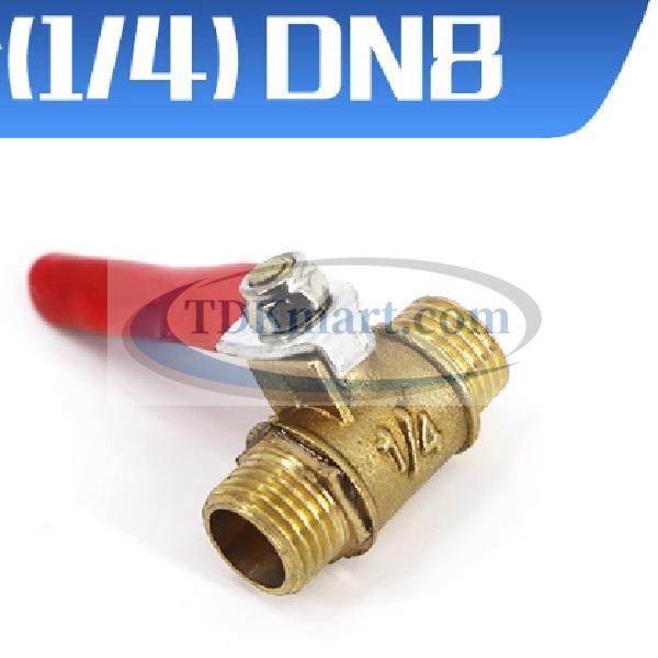 Van bi đồng tay gạt thân nhỏ 2 đầu ren trong 3/8