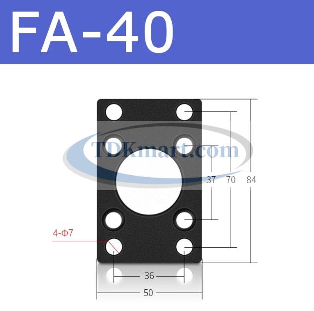 Đế xi lanh khí nén FA40