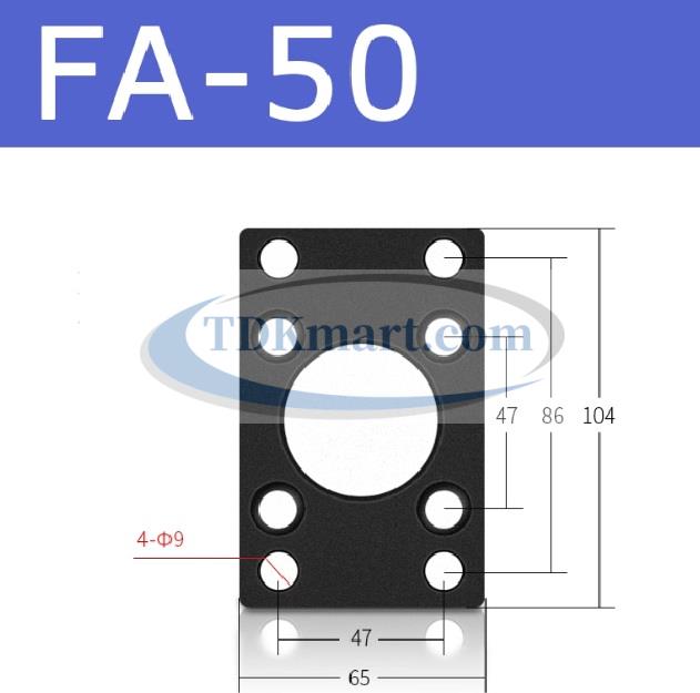 Đế xi lanh khí nén FA50