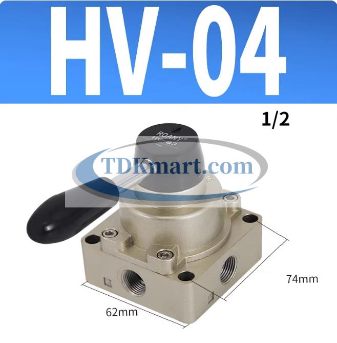 Van gạt tay khí nén HV-04