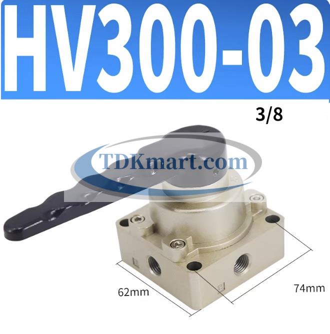 Van gạt tay khí nén HV300-03