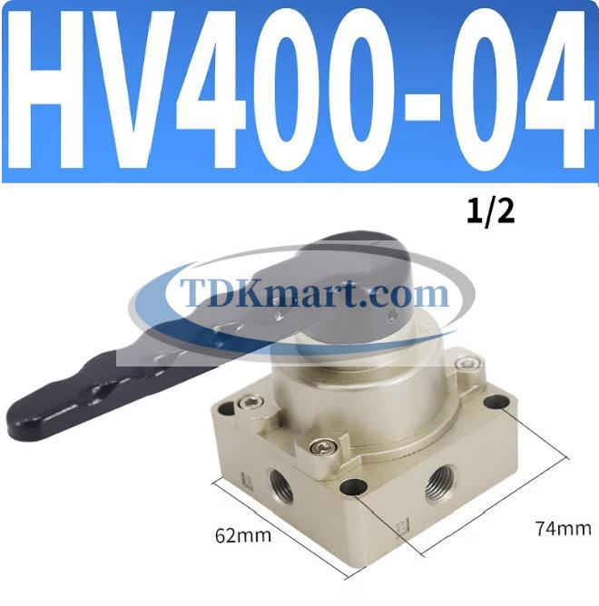 Van gạt tay khí nén HV400-04