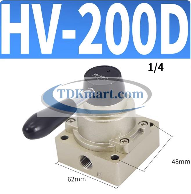Van gạt tay khí nén HV-200D