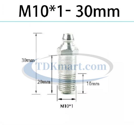 Vú mỡ dài M10x1-30