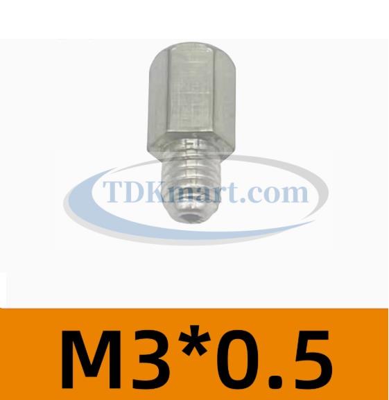 Vú mỡ thanh trượt đồng M3x0.5
