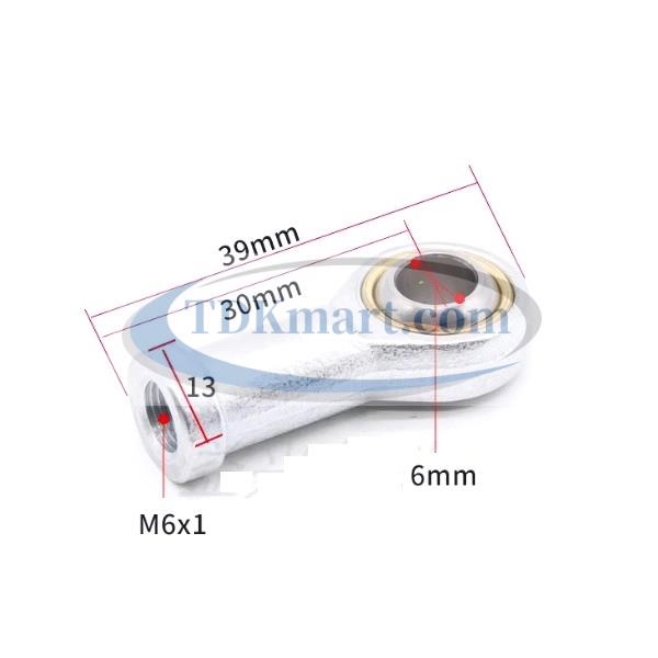 Đầu nối xi lanh khí nén mắc trâu SI6TK