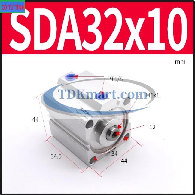 Xi lanh khí nén SDA32X10-S