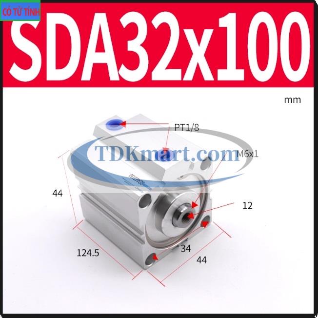 Xi lanh khí nén SDA32X100-S