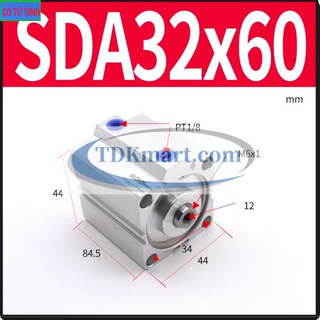 Xi lanh khí nén SDA32X60-S