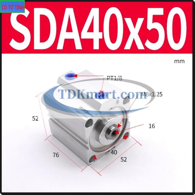 Xi lanh khí nén SDA40X50-S