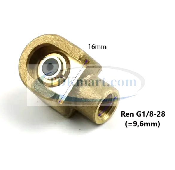 Đầu bơm mỡ móc 16 đồng