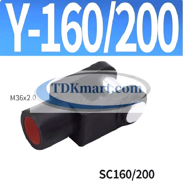Đầu nối xi lanh khí nén chữ Y-160/200