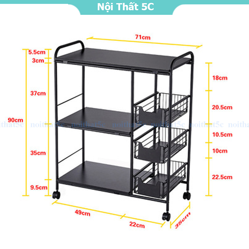 Hướng dẫn lắp kệ bếp KB-825