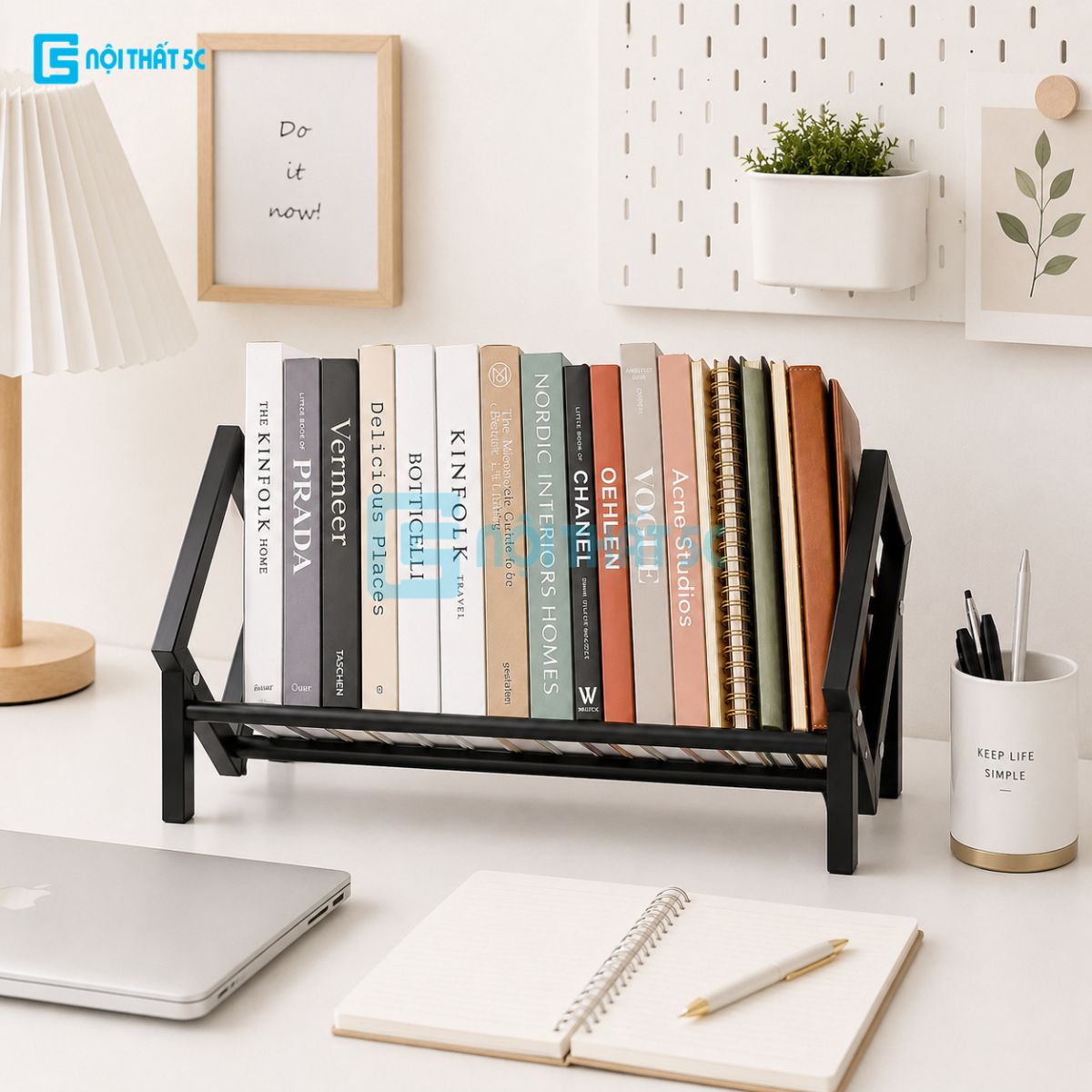Hướng dẫn lắp đặt kệ sách GS-372 1 tầng