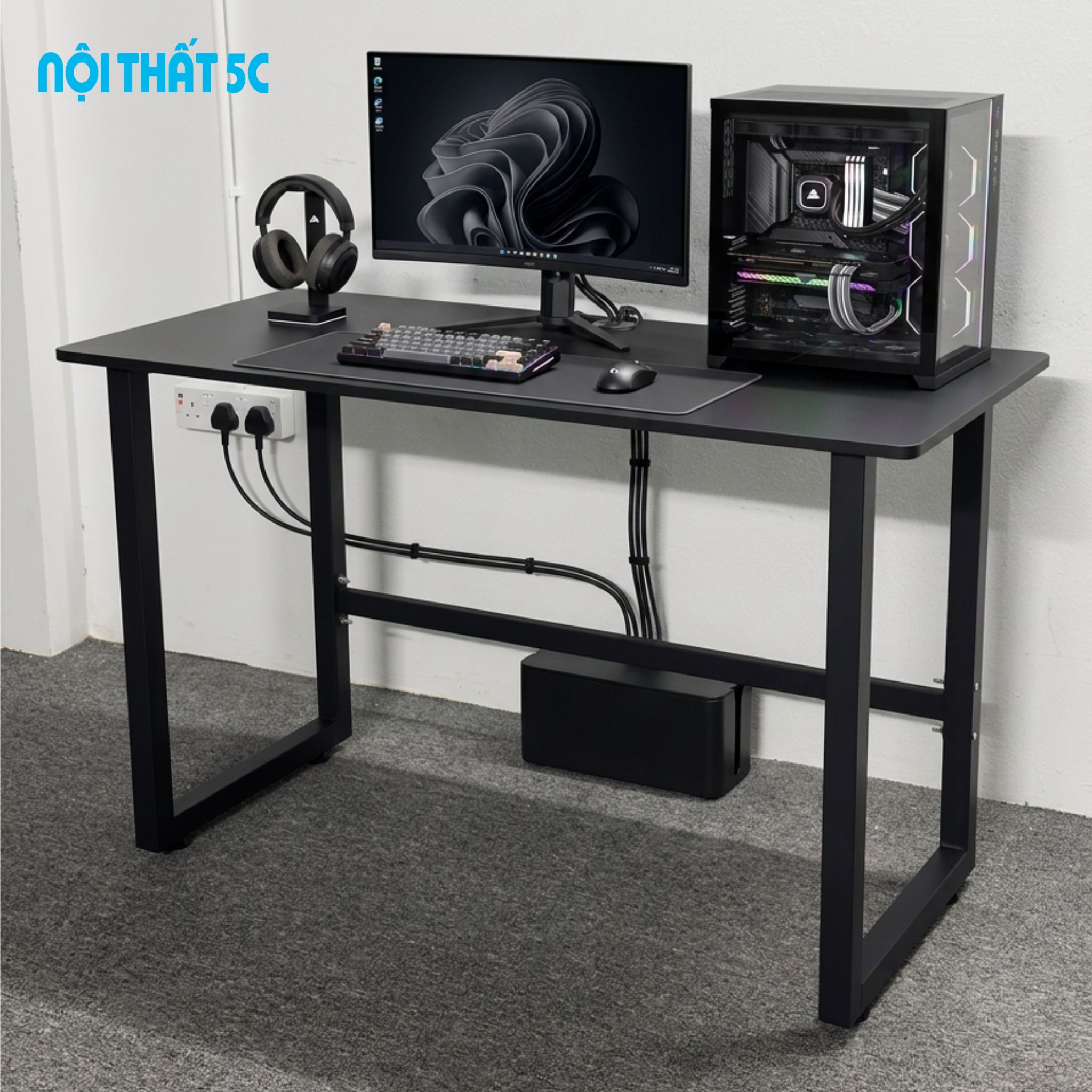 Hướng dẫn lắp đặt bàn chữ U BH-001