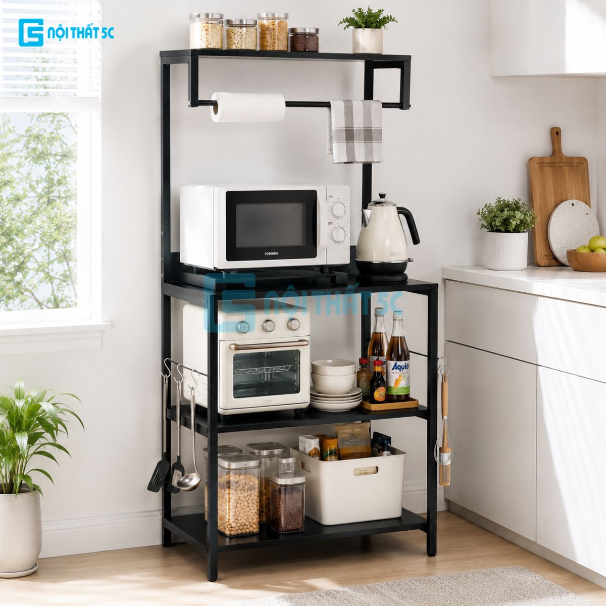 Hướng dẫn lắp đặt kệ đa năng KB-852