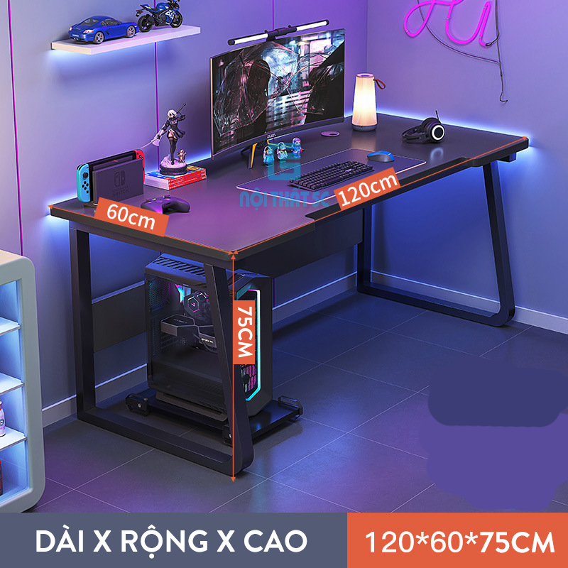 Hướng dẫn lắp đặt bàn gaming chân thang BH-086