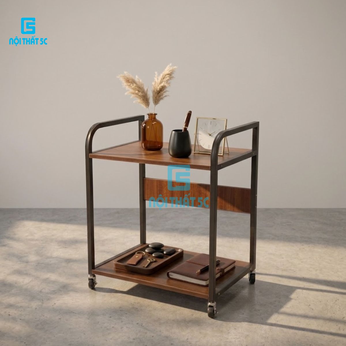 Hướng dẫn lắp đặt kệ đa năng 2 tầng KB-854