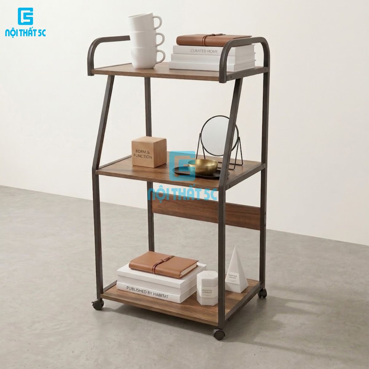 Hướng dẫn lắp đặt kệ đa năng 3,4 tầng KB-854
