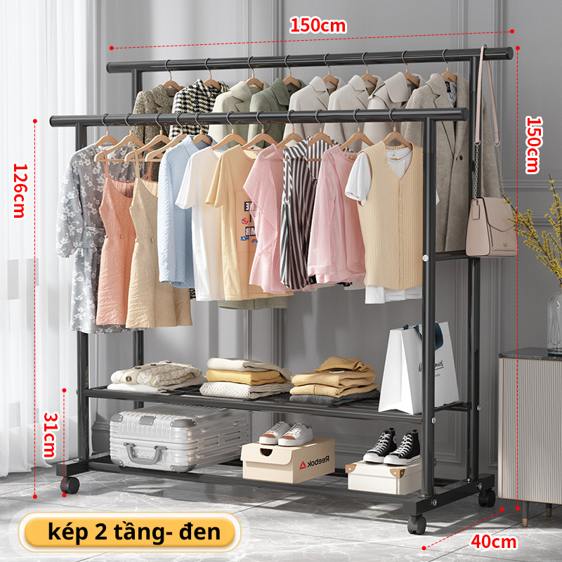Hướng dẫn lắp đặt kệ quần áo 5CK-975
