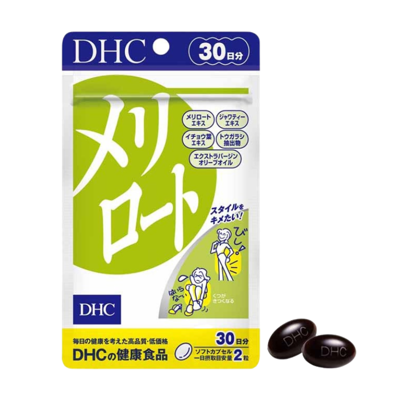 Viên Uống DHC Melilot Hỗ Trợ Thon Chân 30 Ngày 60 Viên