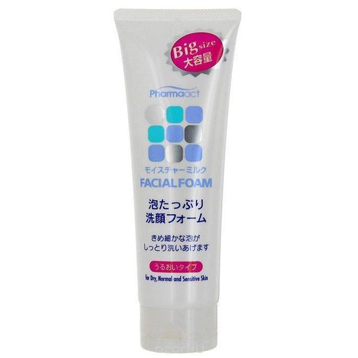 Sữa Rửa Mặt Dưỡng Ẩm Pharmaact Facial Foam Nhật Bản 160g