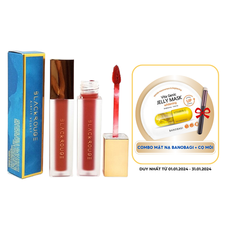 Son Kem Lì Black Rouge Hàn Quốc - Bộ sưu tập màu hot