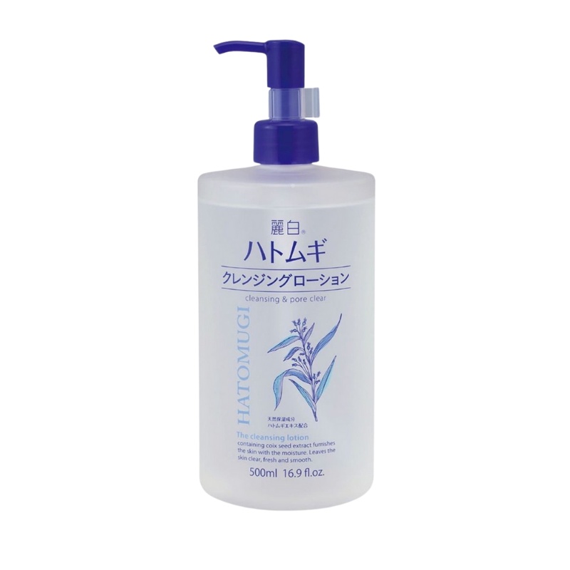 Nước Tẩy Trang Hatomugi Ý Dĩ Dưỡng Ẩm, Làm Sáng Da 500ml Cleansing & Pore Clear
