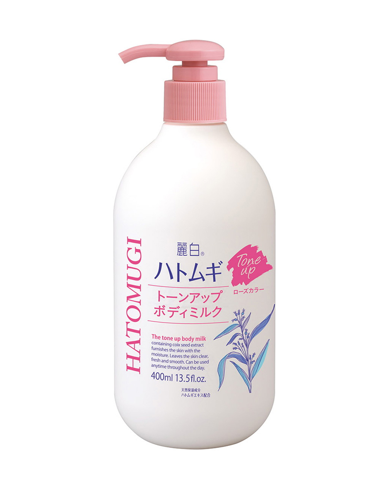 Sữa Dưỡng Thể Hatomugi The Tone Up Body Milk 400ml Nhật Bản