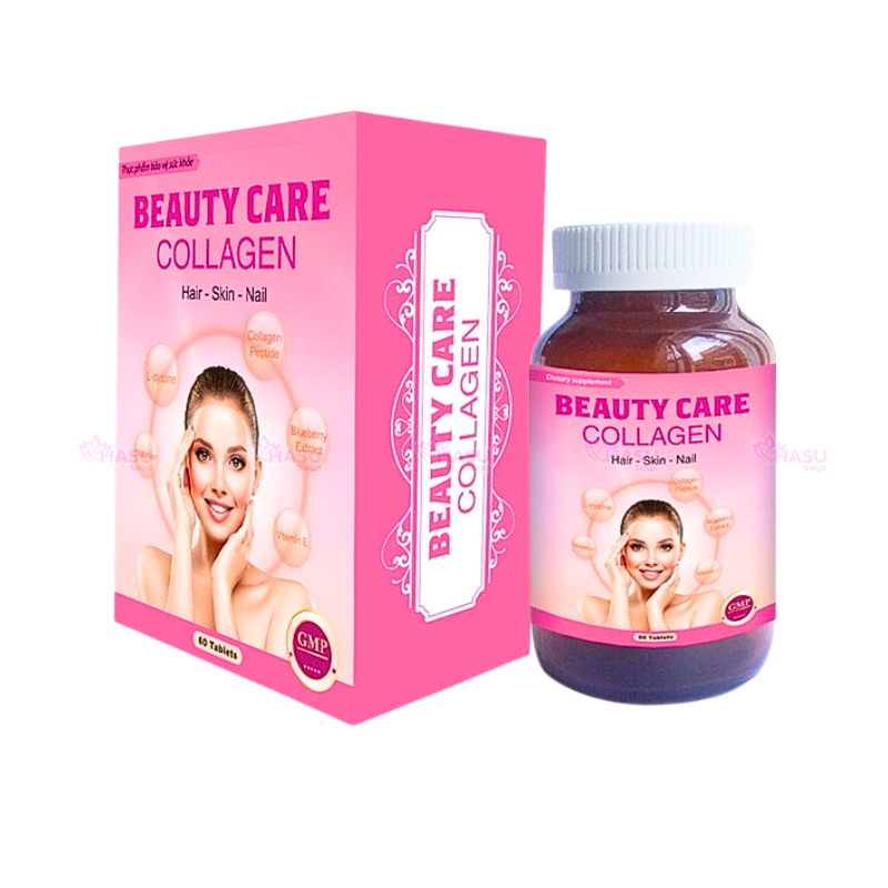 Viên uống đẹp da - tóc - móng Beauty Care Collagen 60 viên