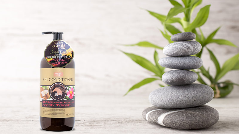 Dầu Xả Chiết Xuất Từ Dầu Ngựa, Dầu Dừa và Dầu Hoa Trà Deve 480ml Nội Địa Nhật