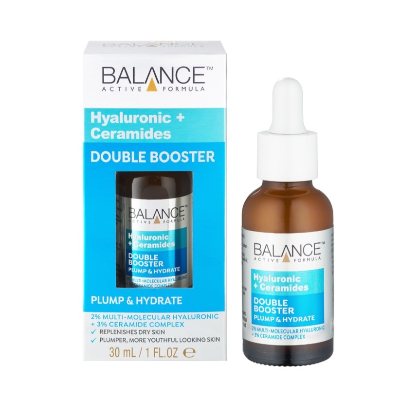 Tinh chất Balance Active Hyaluronic & Ceramides Double Booster 30ml
