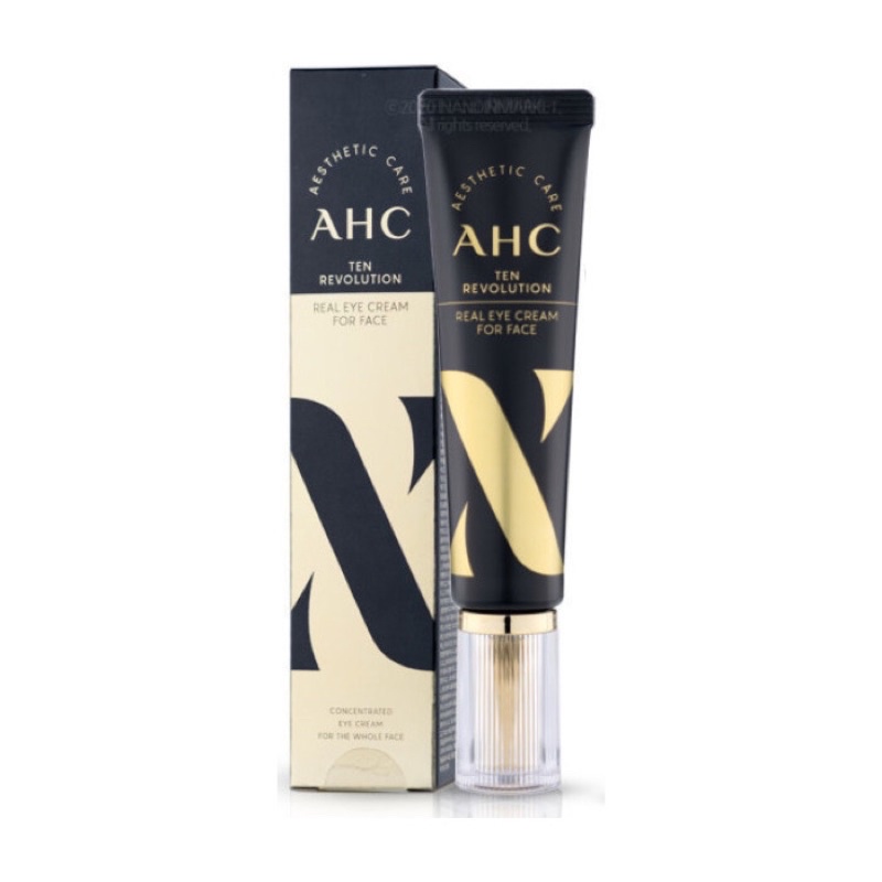 Kem Dưỡng Mắt AHC Ten Revolution Real Eye Cream For Face 12ml
