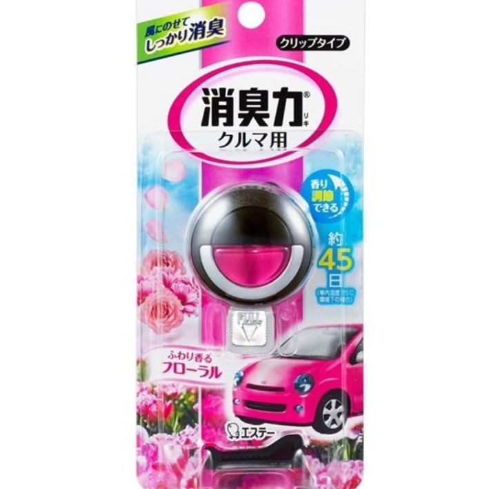 Khử Mùi Cao Cấp Dùng Cho Ô Tô Hương Hoa (Loại Gắn) 3.2ml