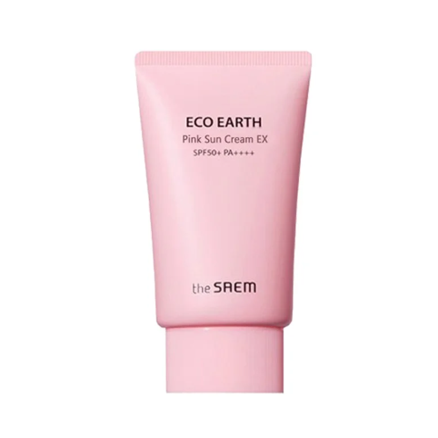 Kem Chống Nắng THE SAEM ECO EARTH PINK SUN CREAM EX SPF 50+ PA++++ 50ml